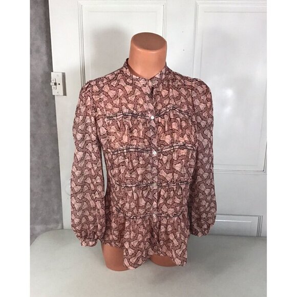 Max Studio Blouse Top Womens Small - Picture 1 of 5